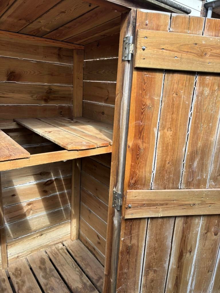 Duurzaam houten tuinkast, Tuin en Terras, Ophalen of Verzenden, Gebruikt, Hout, Overige typen