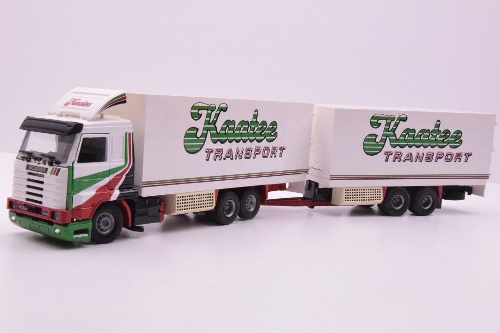 Scania 143 Streamline  ''  Katee - Uithoorn  ' Tekno, Ophalen of Verzenden, Zo goed als nieuw, Bus of Vrachtwagen, Tekno