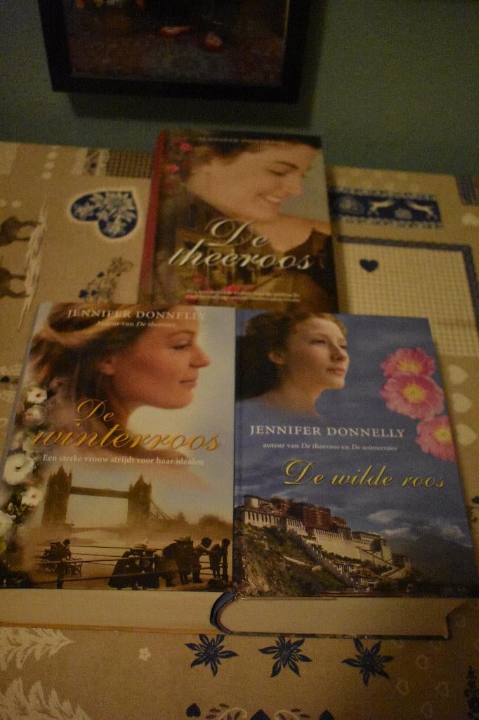 3 boeken van Jennifer Donnelly/de thee +winter & wilde roos, Boeken, Ophalen of Verzenden, Zo goed als nieuw, Jennifer Donnelly
