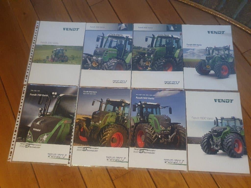 Fendt tractor folders, Ophalen of Verzenden, Zo goed als nieuw, Folder