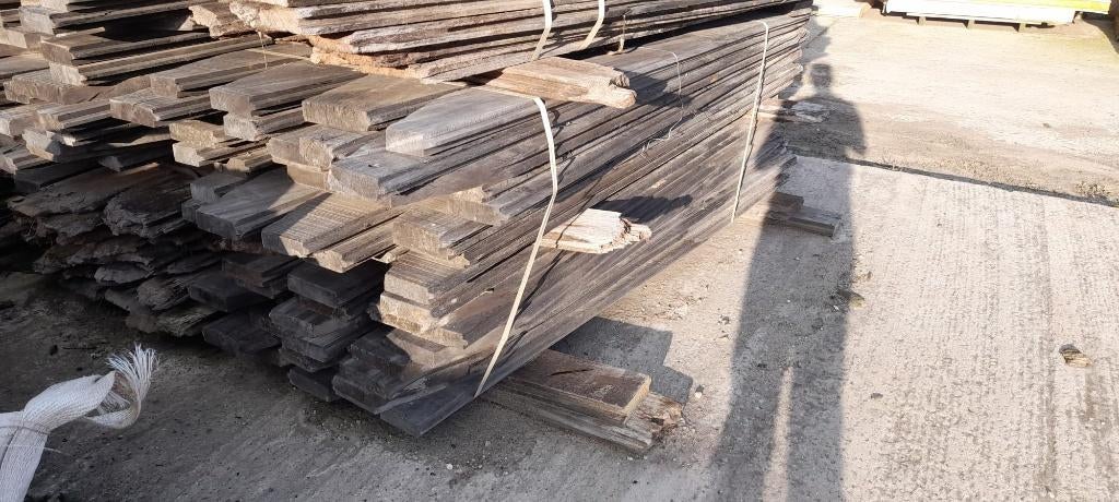 hardhout, Ophalen, Gebruikt, Planken, Hardhout