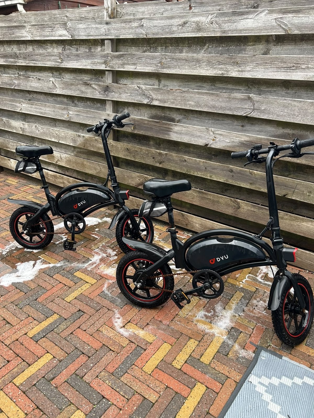 Twee DYU elektrische vouwfietsen, Ophalen, Gebruikt, Overige merken