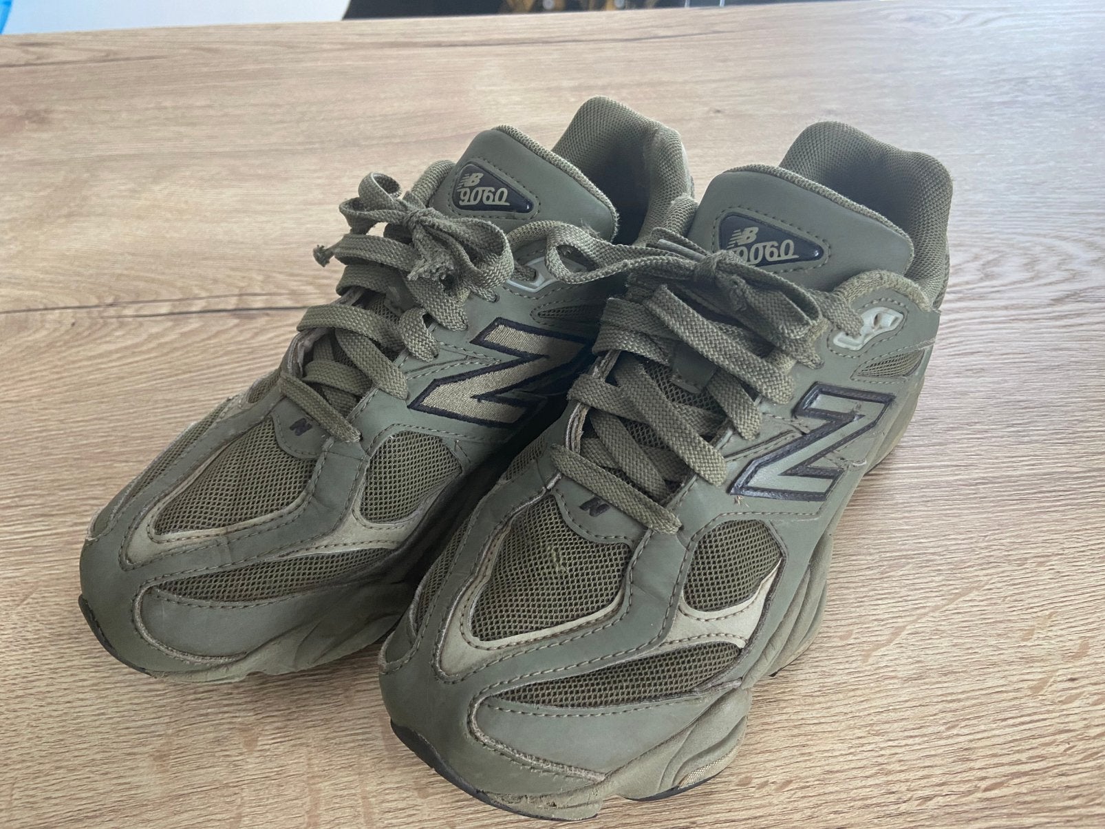 New Balance 9060 schoenen maat 39, Ophalen of Verzenden, Sneakers of Gympen, Gedragen, Groen