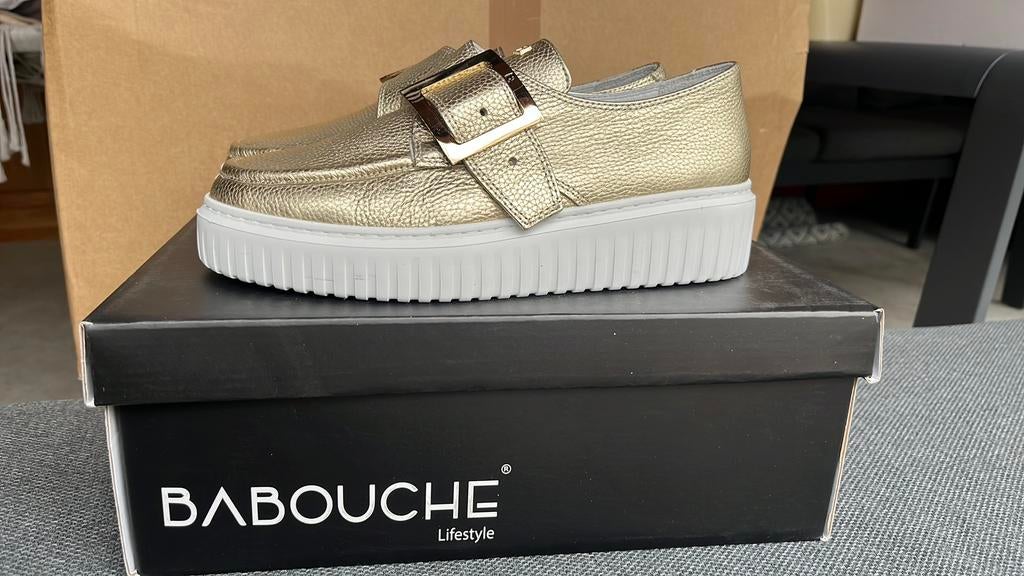 Babouche instappers goud maat 40 Nieuw, Kleding | Dames, Schoenen, Overige kleuren, Instappers, Nieuw, Ophalen of Verzenden