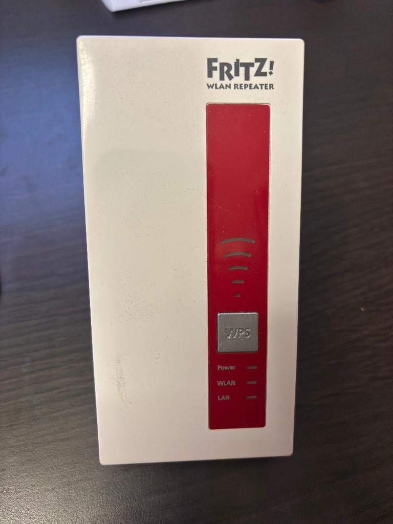 Fritz!wlan Repeater 1750e, Computers en Software, WiFi-versterkers, Zo goed als nieuw, Ophalen of Verzenden