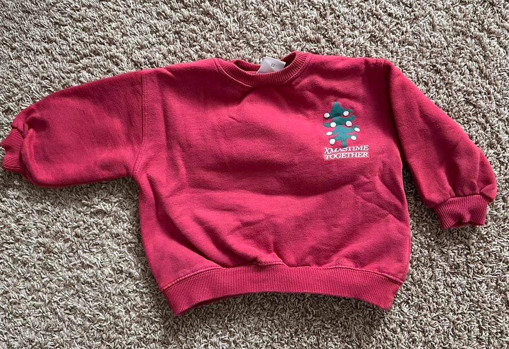Zara kersttrui maat 92, Kinderen en Baby's, Kinderkleding | Maat 92, Ophalen of Verzenden, Gebruikt, Jongen of Meisje, Trui of Vest