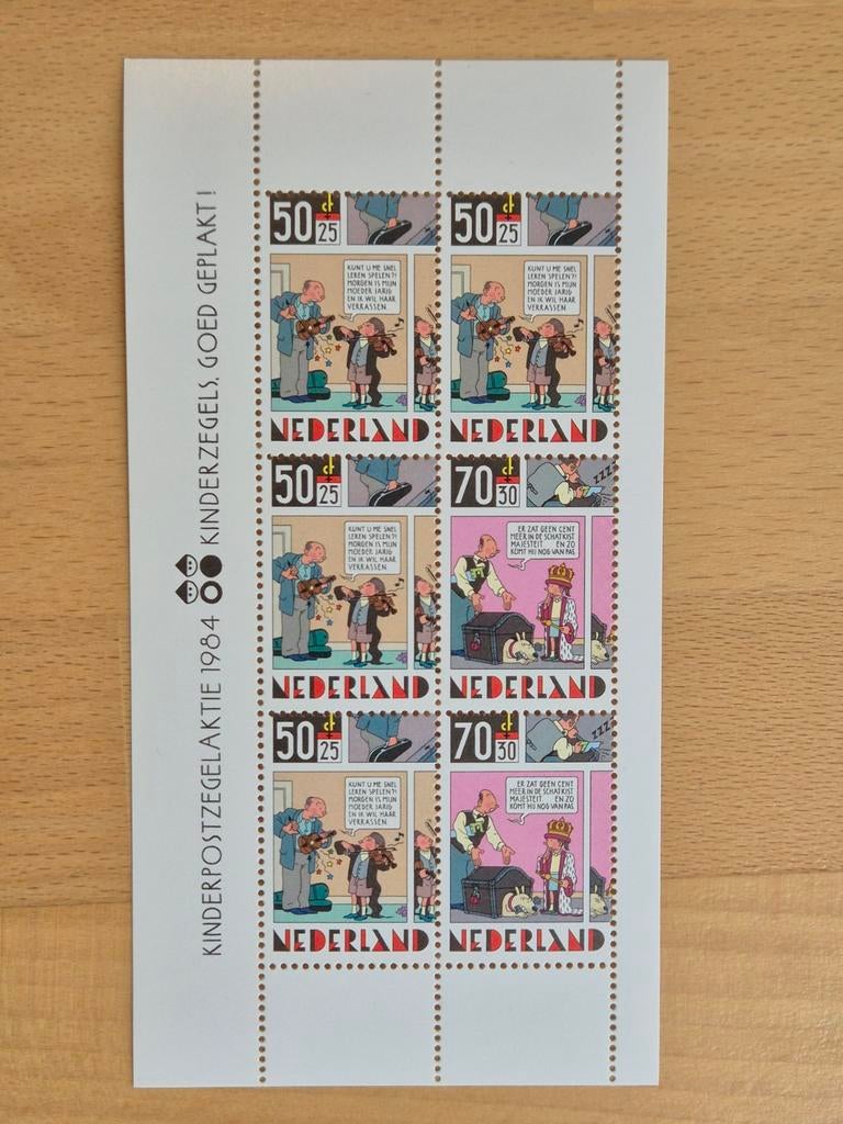 Nederland 1984 kinderpostzegels, Ophalen of Verzenden, Na 1940, Postfris