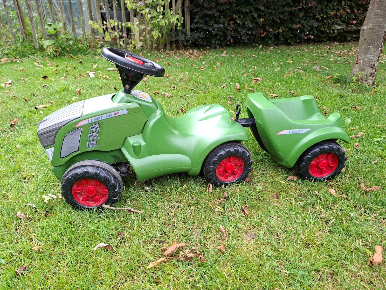 Fendt looptrekker met kar, Ophalen, Gebruikt, Overige merken