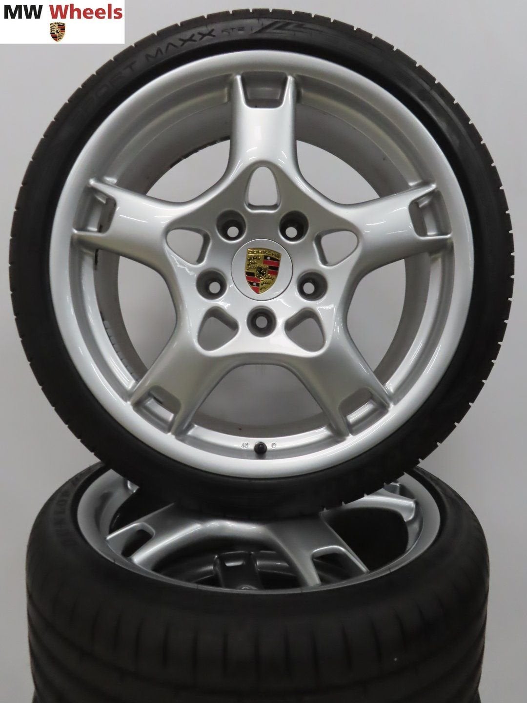 Originele Porsche Boxster Cayman 19 inch velgen zomerbanden, 19 inch, Gebruikt, -, -