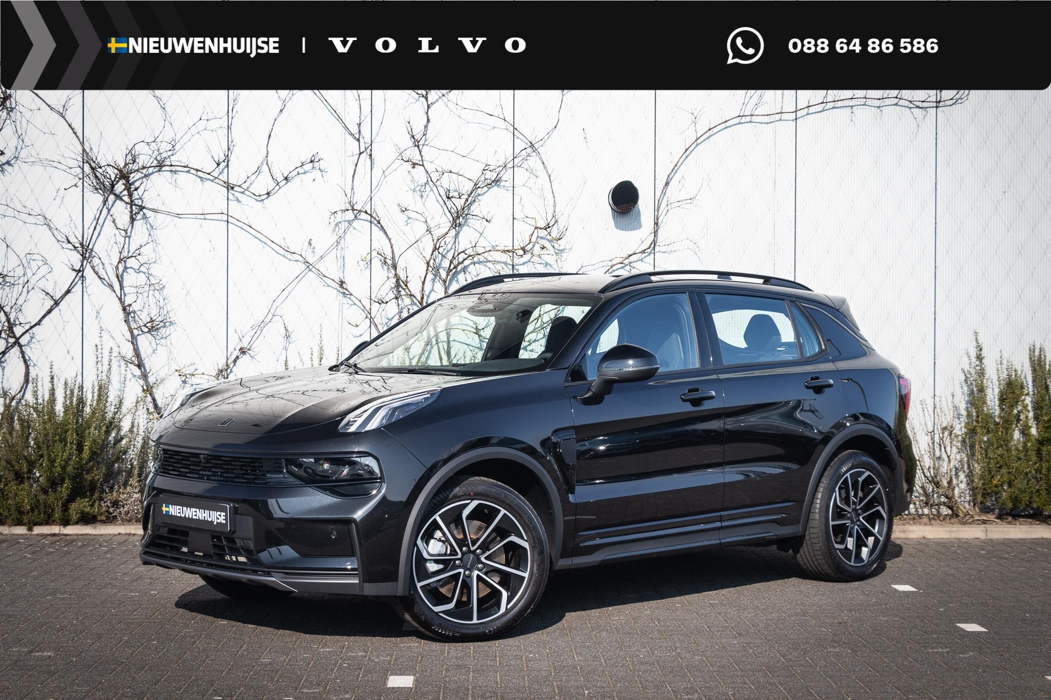 Lynk & Co 01 Plug-in Hybrid 1.5 Core | GRATIS TREKHAAK | Nie, Auto's, 4 cilinders, Automatische klimaatregeling, Alcantara, Zwart