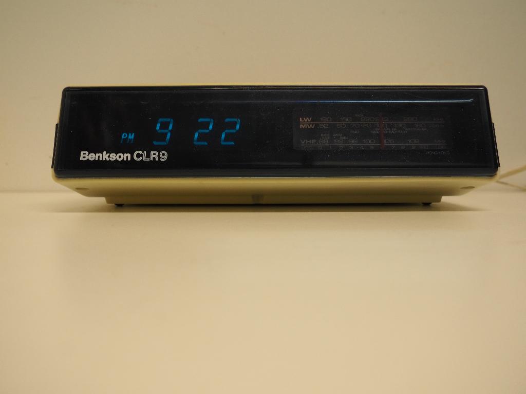 Vintage Benkson transister wekkerradio, Verzamelen, Retro, Ophalen of Verzenden, Audio en Video