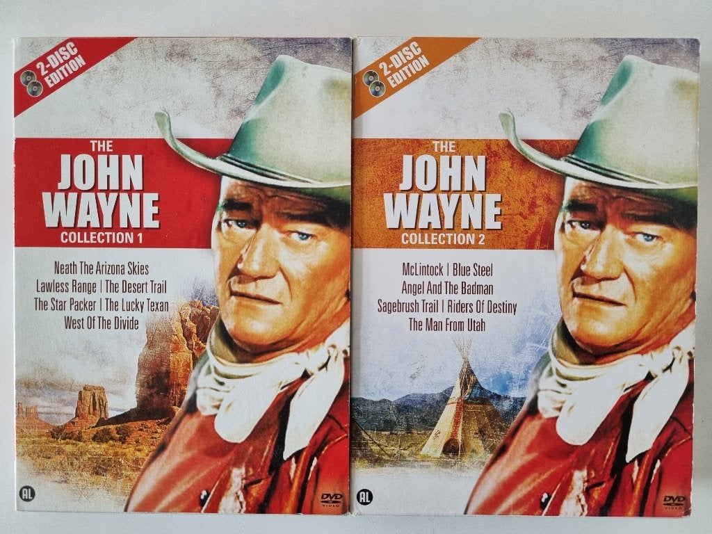 The John Wayne Collection 1 en 2 - 12 films - 4-Disc, Vanaf 12 jaar, Ophalen of Verzenden, Zo goed als nieuw