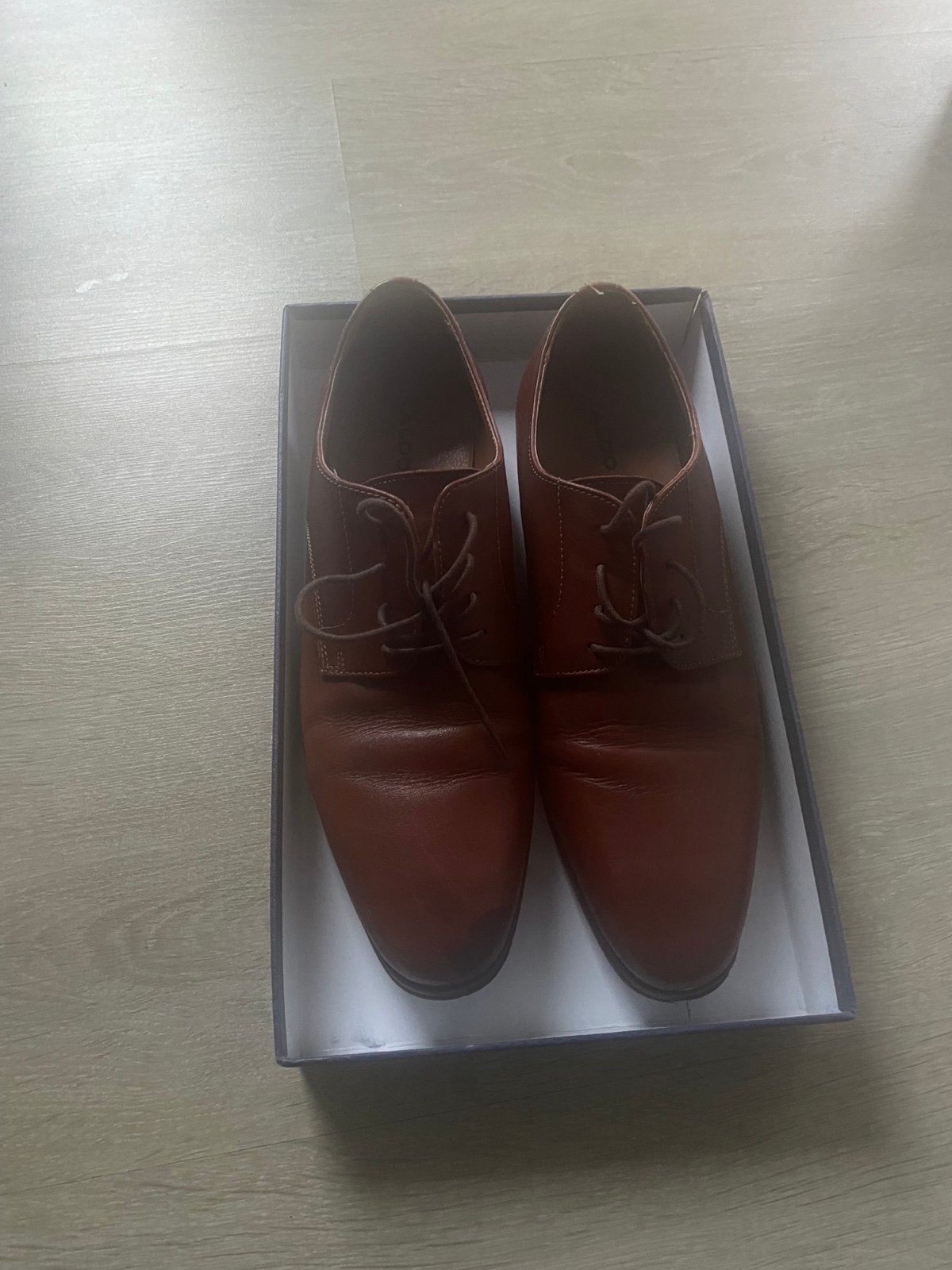 Aldo nette schoenen maat 43, Ophalen of Verzenden, Gedragen, Bruin, Veterschoenen