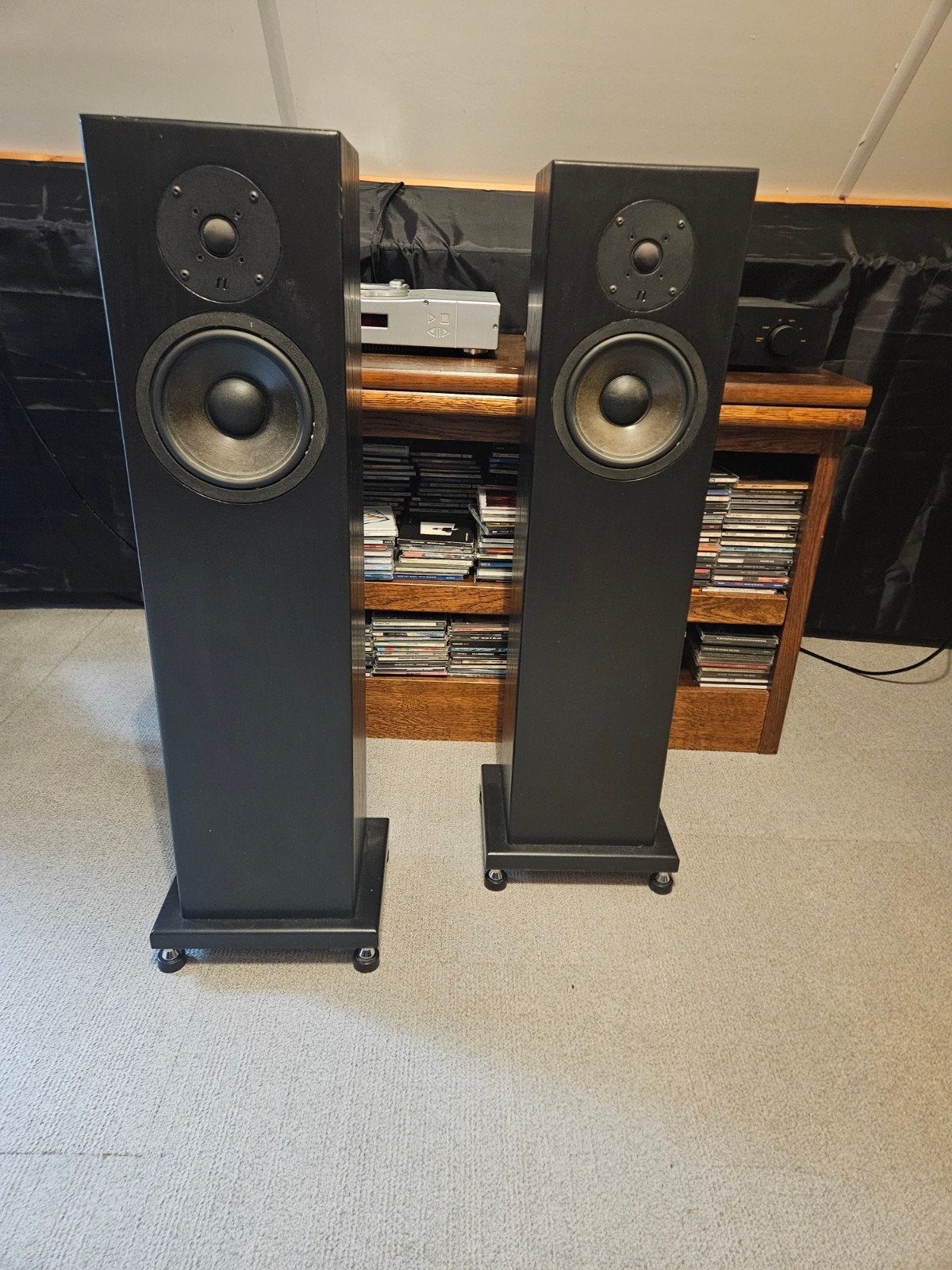neat acoustics mystique 2, Ophalen, Gebruikt, Vloerstaande luidspreker