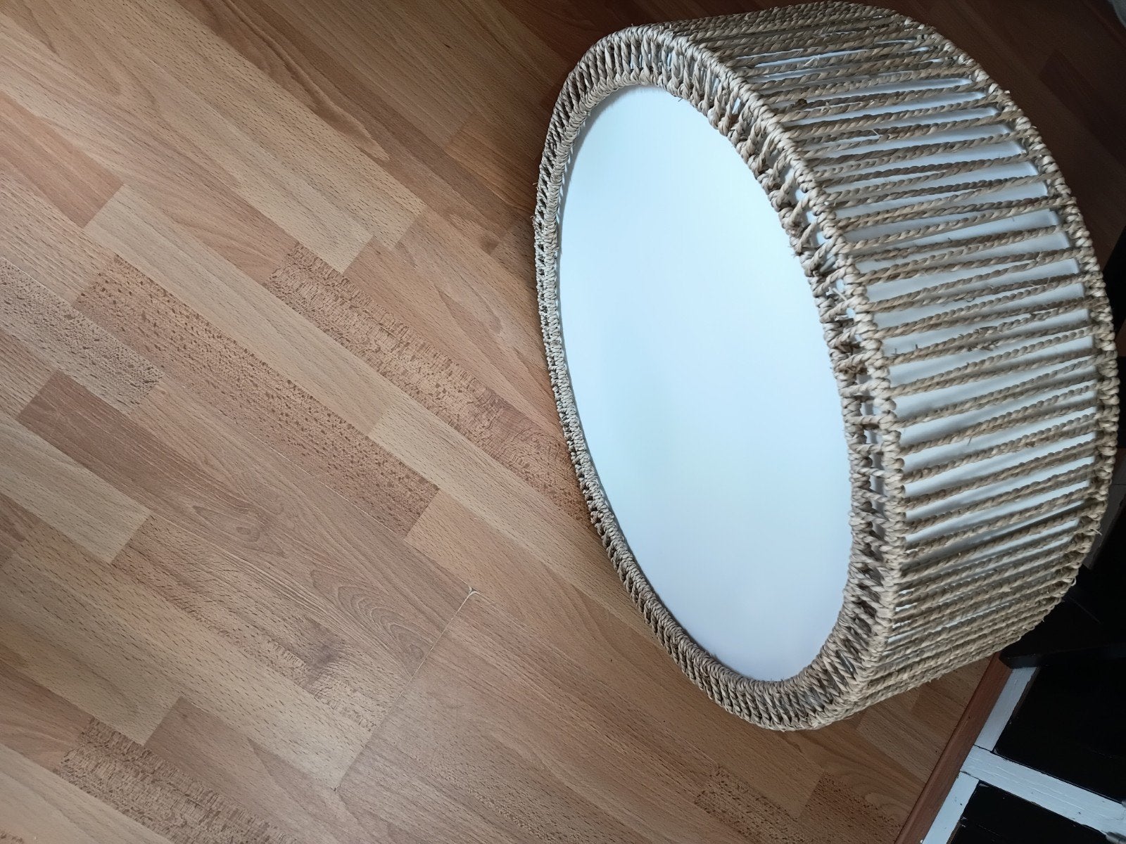 Nieuwe IKEA lamp met rotan look, Ophalen of Verzenden