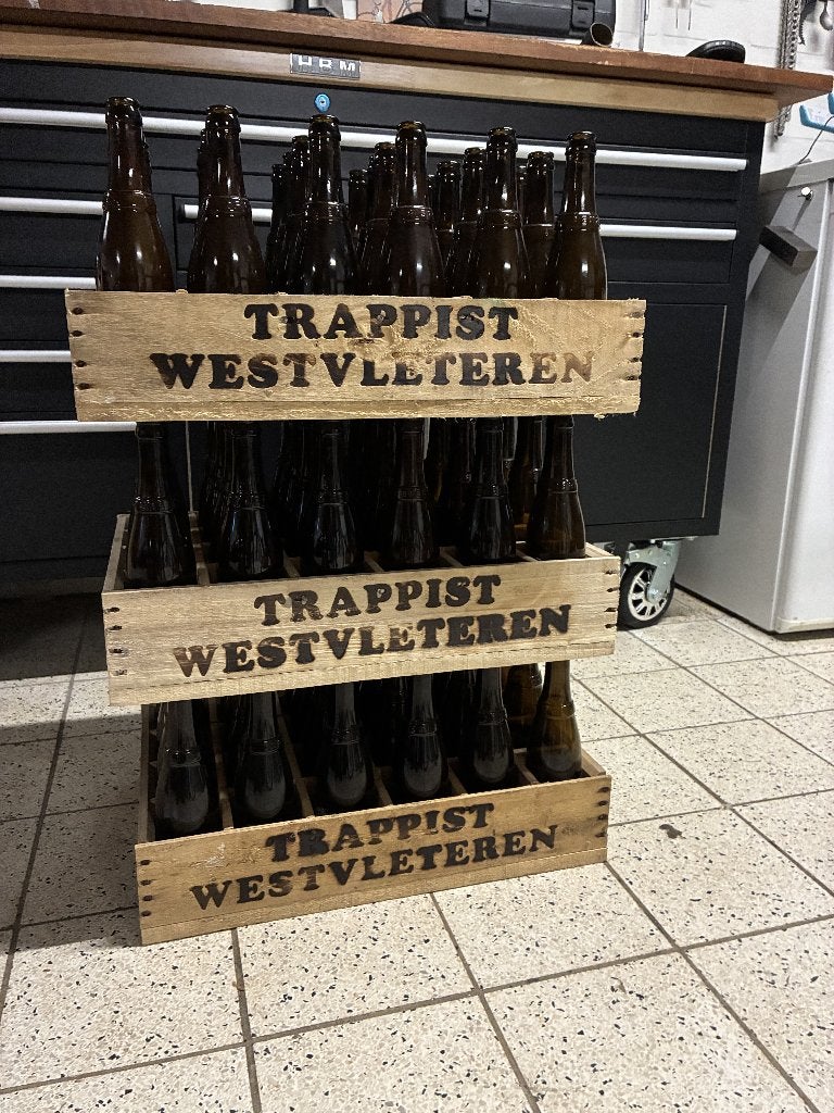 3 kratten Westvleteren, Ophalen, Gebruikt, Overige typen, Overige merken
