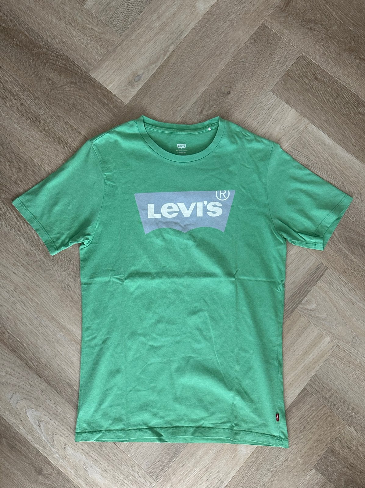 Groen Levi’s t-shirt - maat S, Ophalen of Verzenden, Zo goed als nieuw, Maat 46 (S) of kleiner, Groen