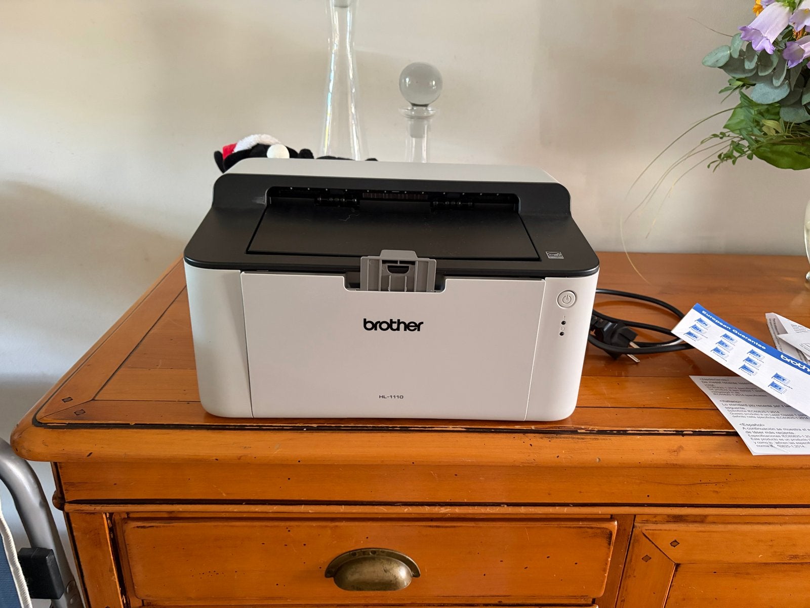 Brother HL-1110 Laserprinter - Compact en Betrouwbaar, Zwart-en-wit printen, Printer, Ophalen of Verzenden, Zo goed als nieuw