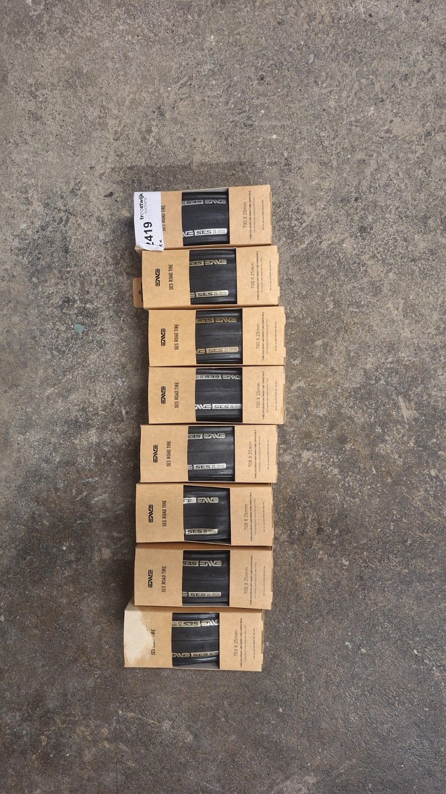 8x Enve SES racefietsbanden 700x25mm, Fietsen en Brommers, Fietsonderdelen, Enve, Band, Nieuw, Ophalen of Verzenden