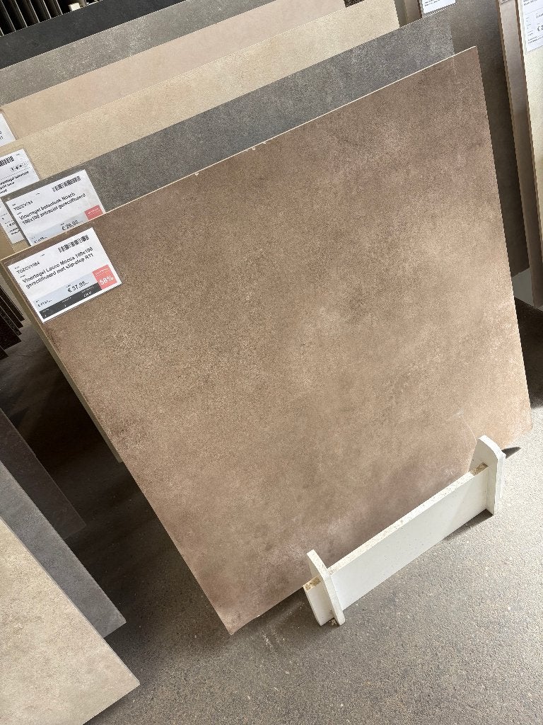 11 m2 Alaplana Mokka Vloertegels 100x100cm R11 Antislip, Ophalen, 60 cm of meer, Nieuw, 10 m² of meer
