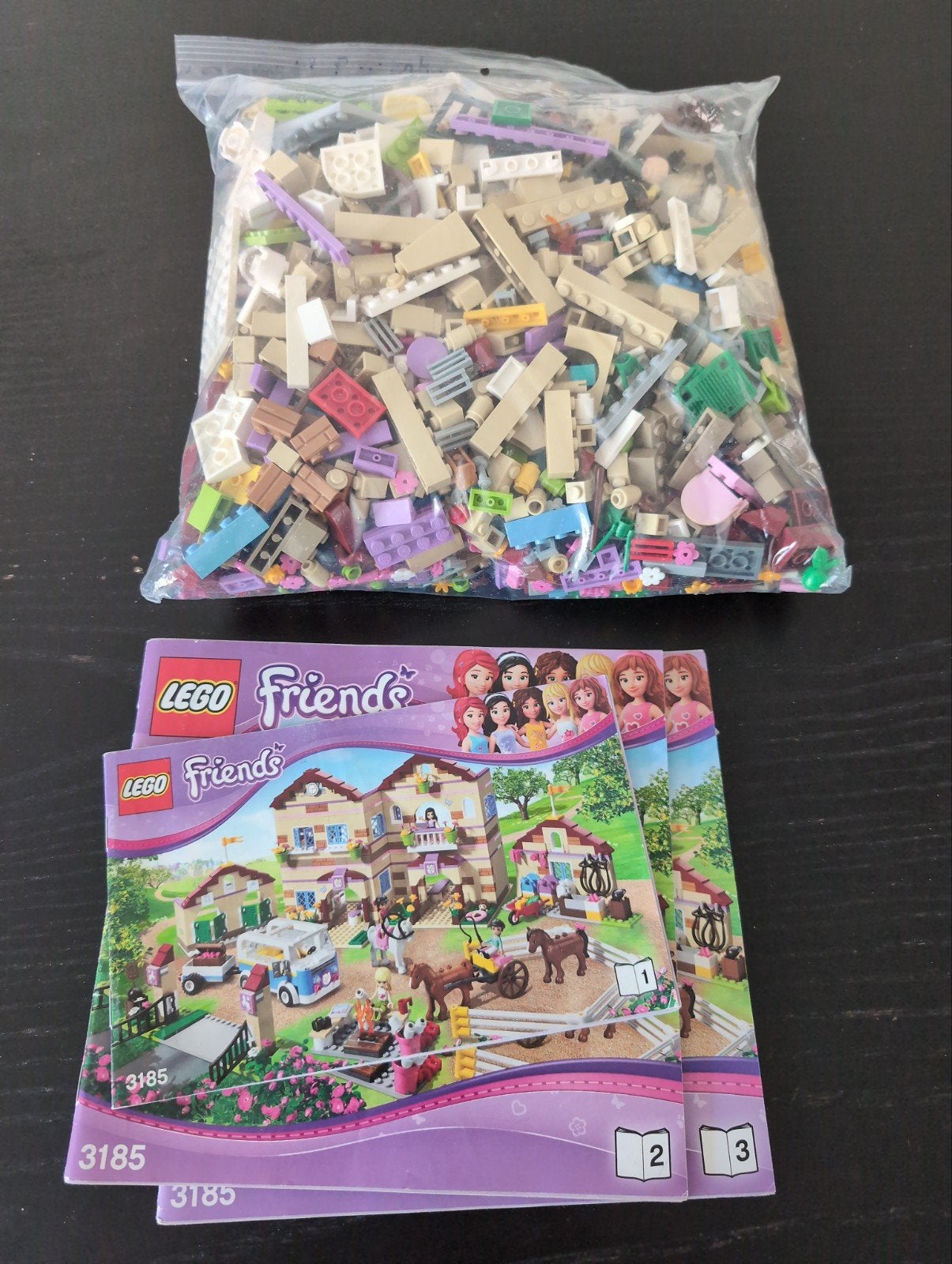 Lego Friends Heartlake Paardenclub 3185 - Complete set, Kinderen en Baby's, Gebruikt, Lego, Friends, Ophalen of Verzenden