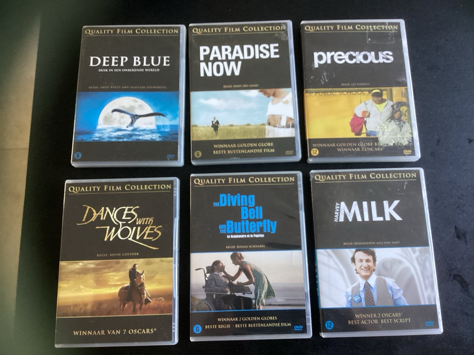 DVD's - Quality Film Collection ( 12 stuks), Vanaf 12 jaar, Ophalen of Verzenden, Gebruikt, Inclusief doosje