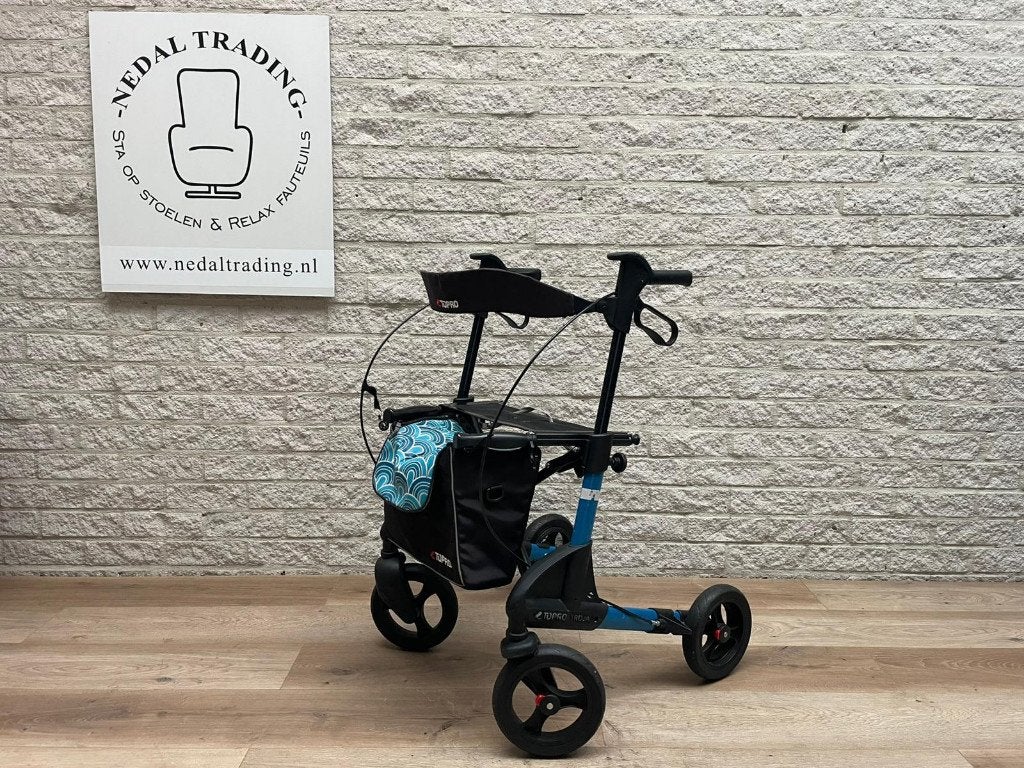 Rollator lichtgewicht Topro Troja Small met tas en rugsteun, Diversen, Ophalen, N, N, Zo goed als nieuw