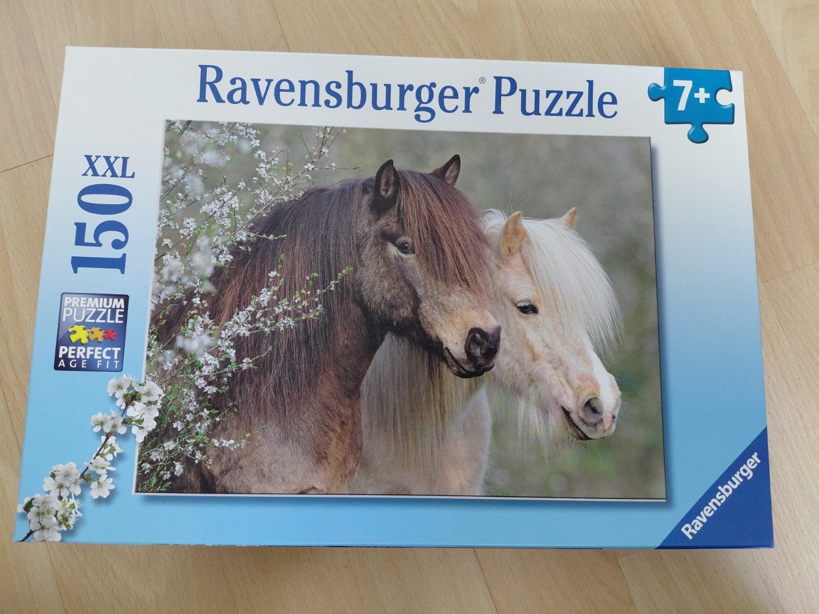 Paarden XXL puzzel, Ophalen, Minder dan 500 stukjes, Zo goed als nieuw