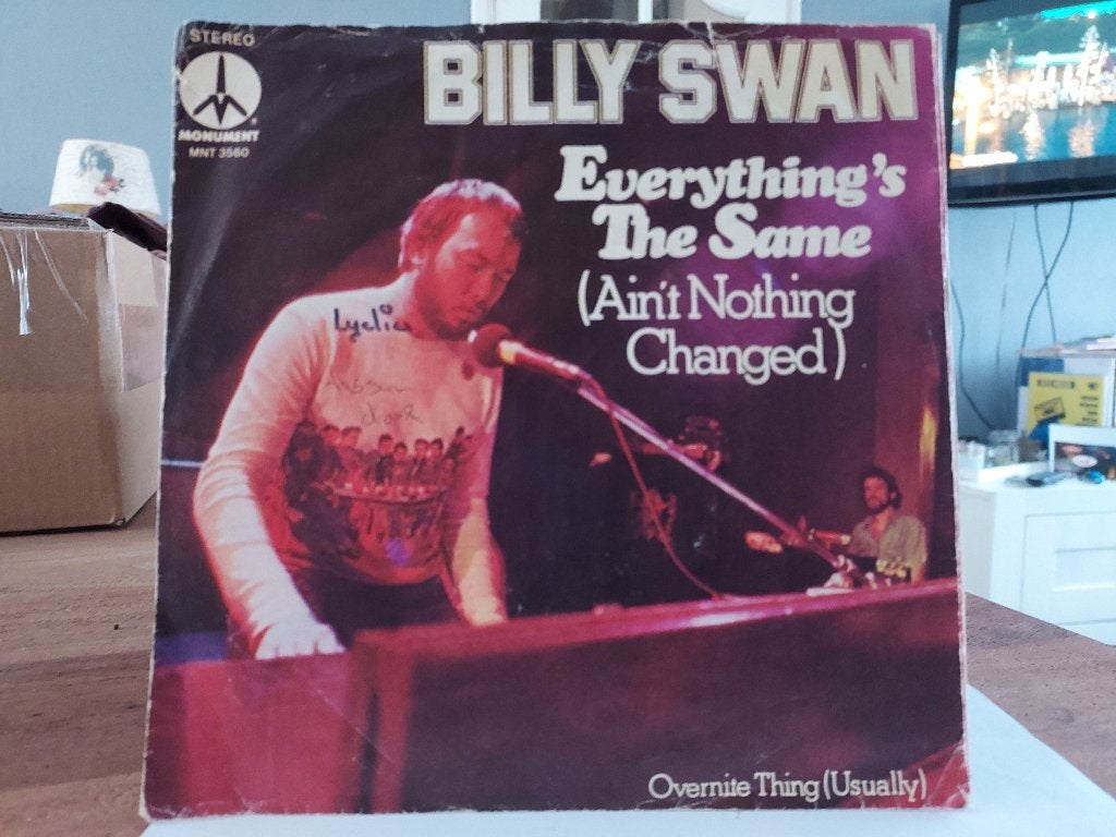 7" Single Billy Swan - Everything's The Same (Ain't Nothing, Cd's en Dvd's, Gebruikt, Verzenden, 7 inch, Pop