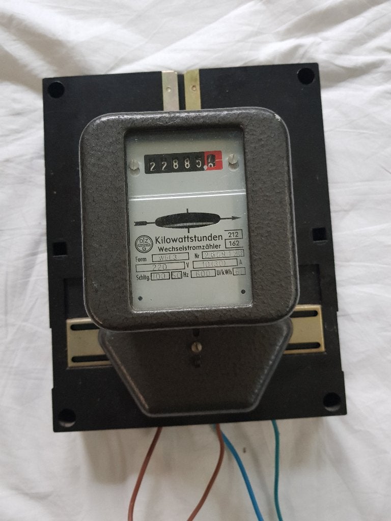 Elektriciteitsmeter tussenmeter kilowattmeter, Ophalen of Verzenden, Gebruikt, Elektriciteit