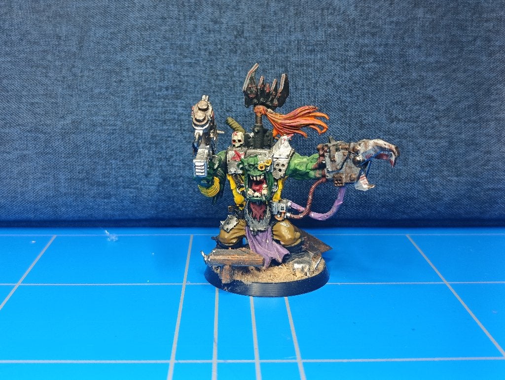 Warhammer 40k Warboss Set 1 Orks, Gebruikt, Warhammer, Ophalen of Verzenden, .