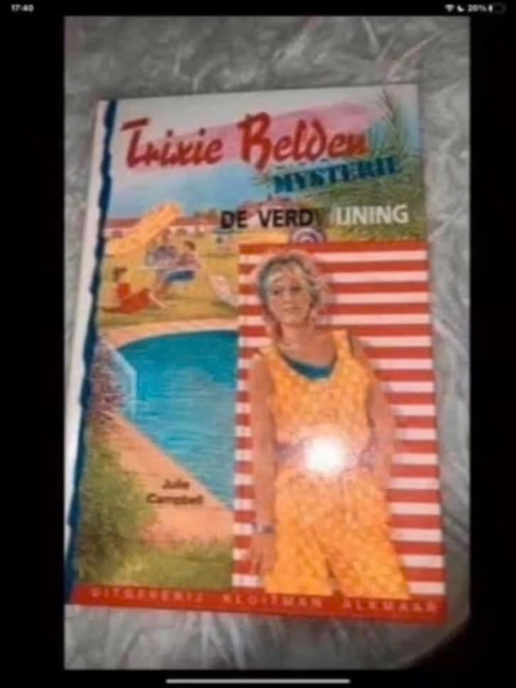 Trixie Belden Mysterie: De Verdwijning - Jeugdboek, Gelezen, Julie Campbell, Ophalen of Verzenden, Nederland