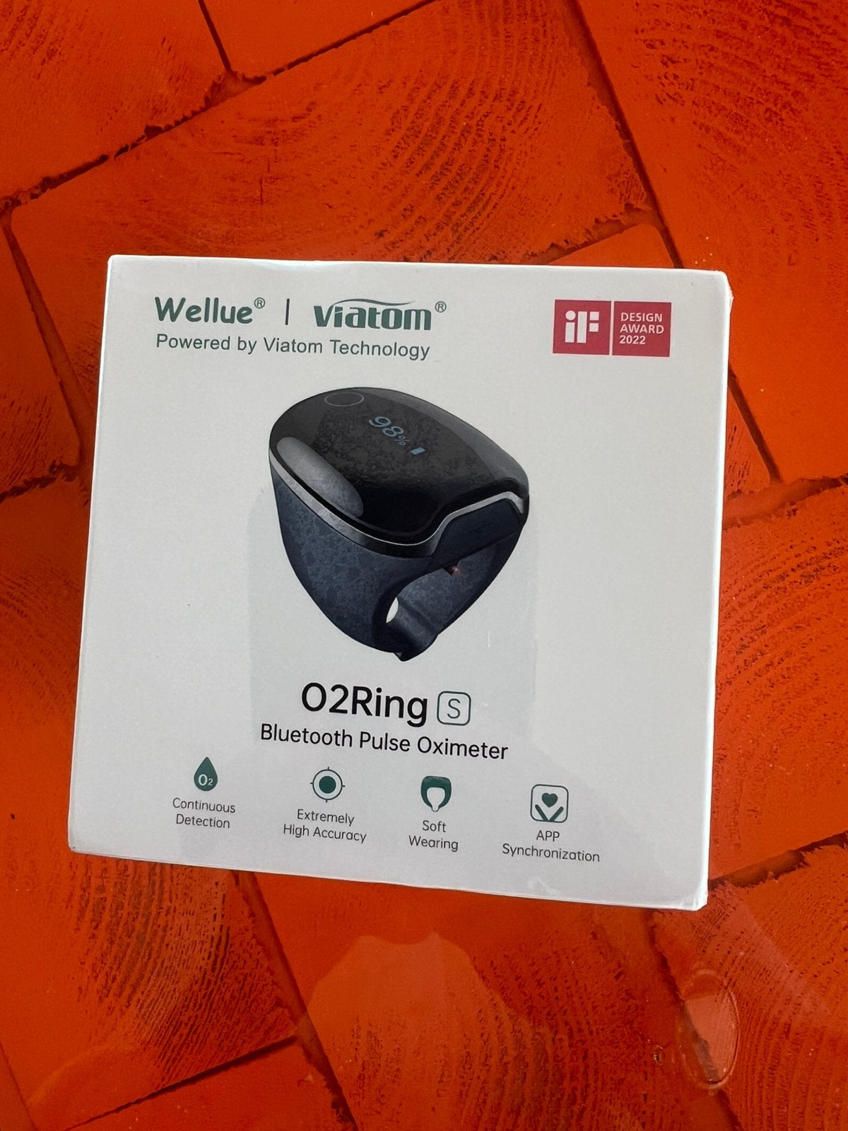 Saturatiemeter Wellue O2Ring-S - nieuw in doos, Ophalen of Verzenden, Nieuw, Overige typen