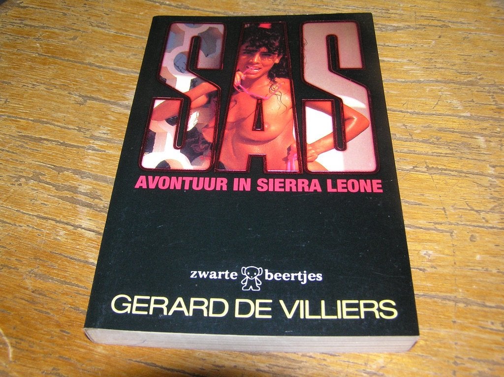 Avontuur in Sierra Leone| SAS-  Gérard de Villiers, Ophalen of Verzenden, Zo goed als nieuw, Gérard de Villiers