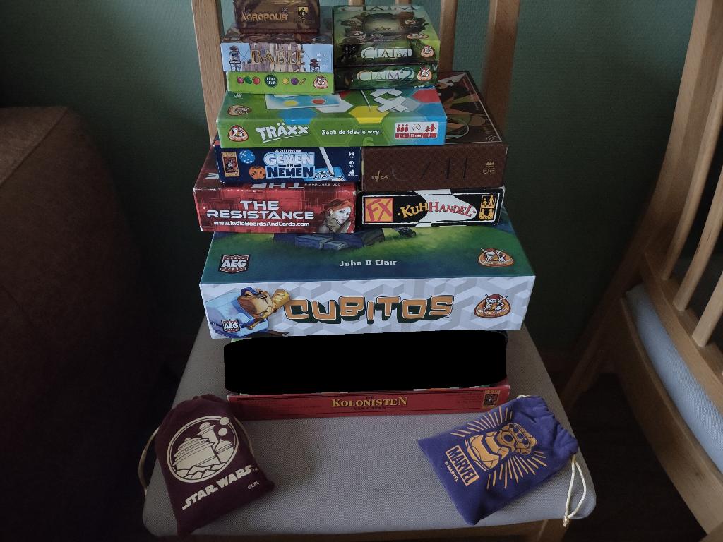 Meerdere bordspellen, Hobby en Vrije tijd, Gezelschapsspellen | Bordspellen, Ophalen of Verzenden, Zo goed als nieuw, Vijf spelers of meer