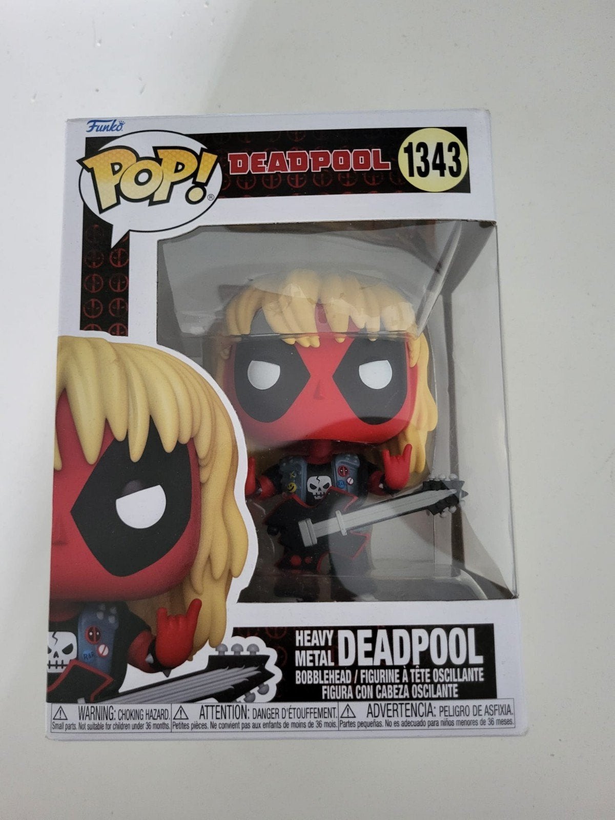 Funko Pop! Deadpool 1343 Heavy Metal Nieuw in doos, Ophalen of Verzenden, Nieuw