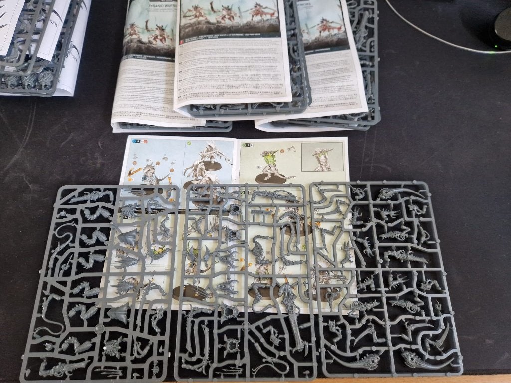 Tyranids Warriors 4 Stuks beschikbaar Warhammer 40k, Ophalen of Verzenden, Nieuw, Warhammer 40000, Figuurtje(s)