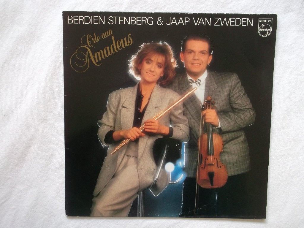 Berdien Stenberg & Jaap van Zweden - Ode aan amadeus LP, LP, Gebruikt, Overige typen, Ophalen of Verzenden