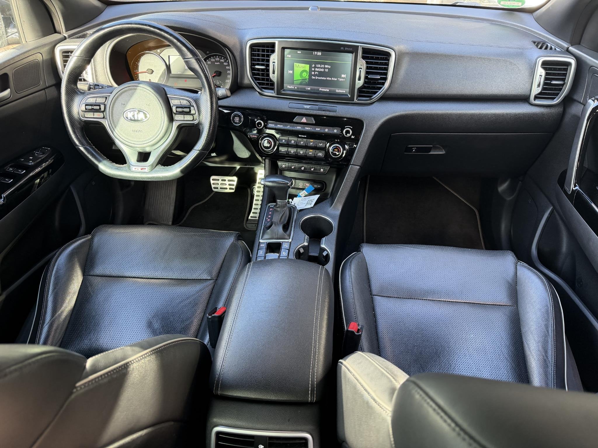 Kia Sportage 1.6 T-GDI 4WD GT-Line PlusLine GT-LINE | AWD |, Gebruikt, 4 cilinders, Bruin, Leder