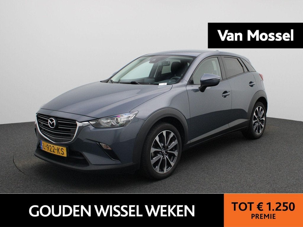 Mazda CX-3 2.0 SkyActiv-G 121 Sportive | ACHTERUITRIJCAMERA, 4 cilinders, Origineel Nederlands, Handgeschakeld, 19 km/l
