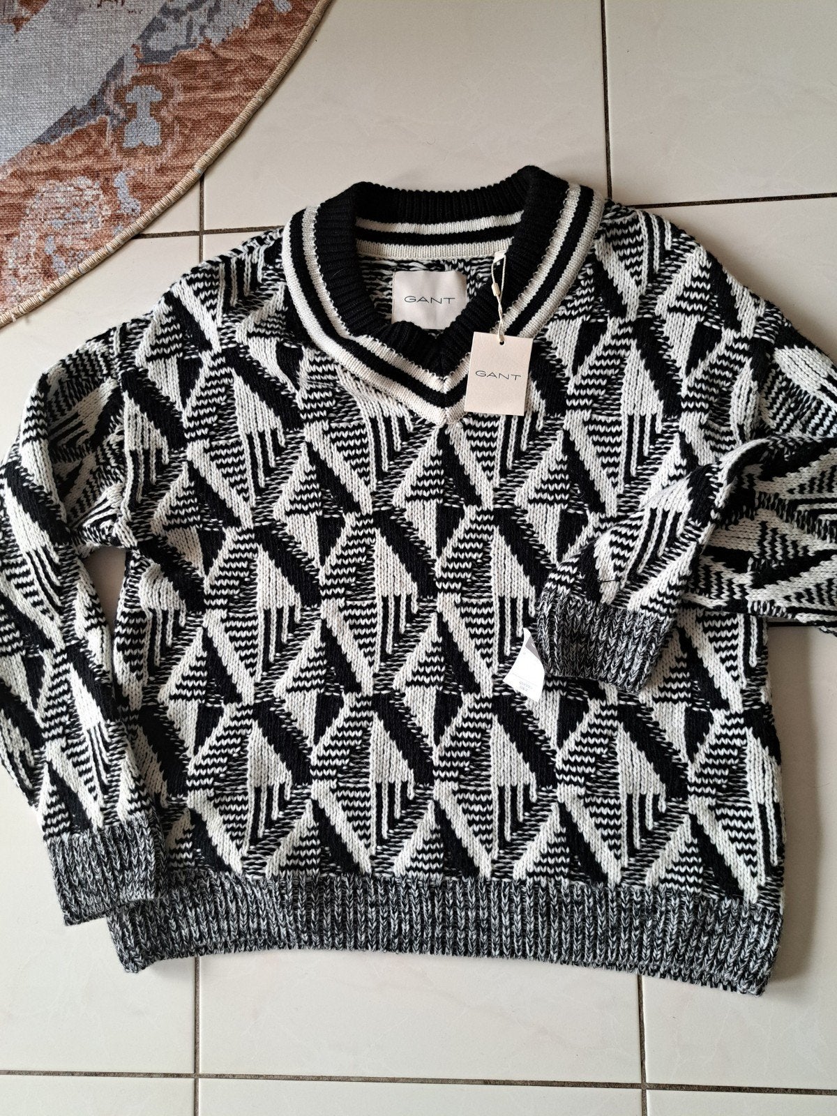 GANT Trui  - Maat xl- nieuw, Zwart, Maat 42/44 (L), Nieuw, Ophalen of Verzenden