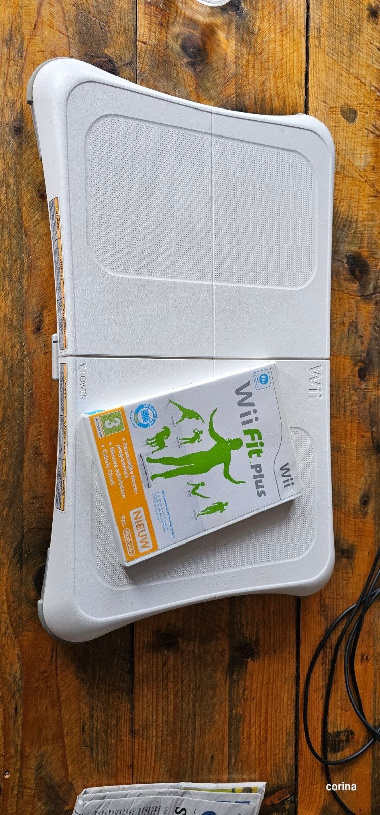 Wii Balance Board met Wii Fit Plus spel - Fitness & Yoga, Spelcomputers en Games, Ophalen, Gebruikt, 1 speler, Vanaf 3 jaar