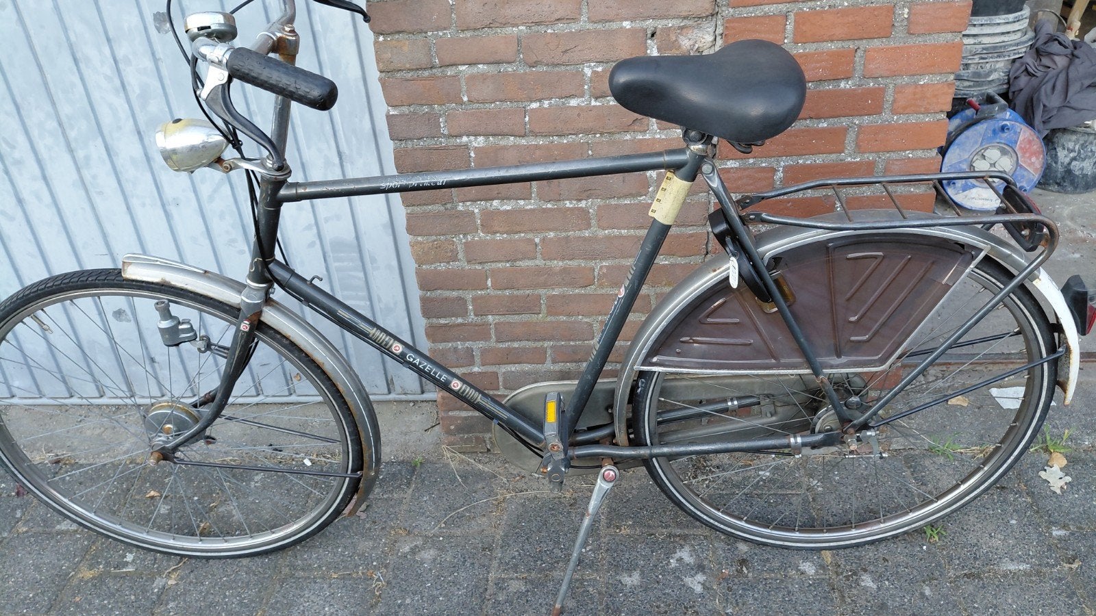 Gazelle Heren fiets trommelrem 3 versnellingen goede staat, 55 tot 59 cm, Ophalen