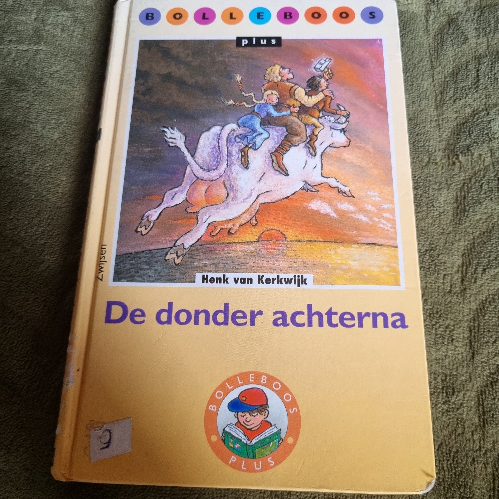 De donder achterna - Henk van Kerkwijk (Bolleboos Plus), Ophalen of Verzenden, Gelezen, Henk van Kerkwijk, Fictie algemeen
