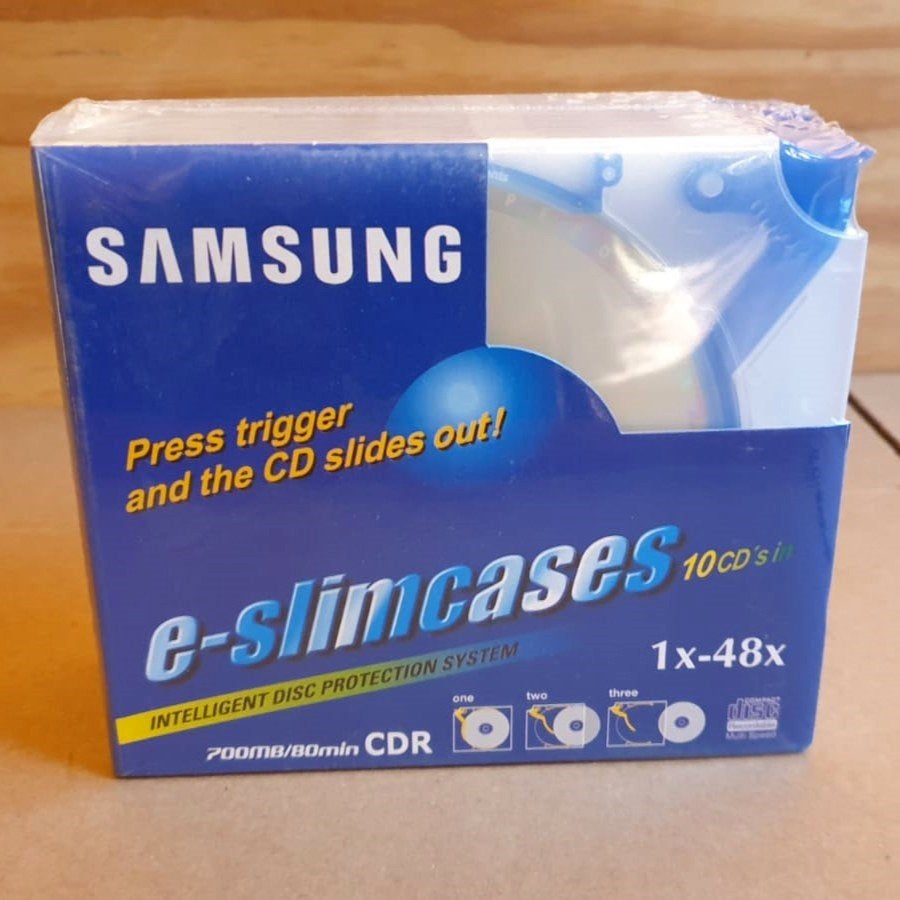 10X PACK MET 10 STUKS CD-R | SAMSUNG, Ophalen of Verzenden, Nieuw, Cd, Samsung