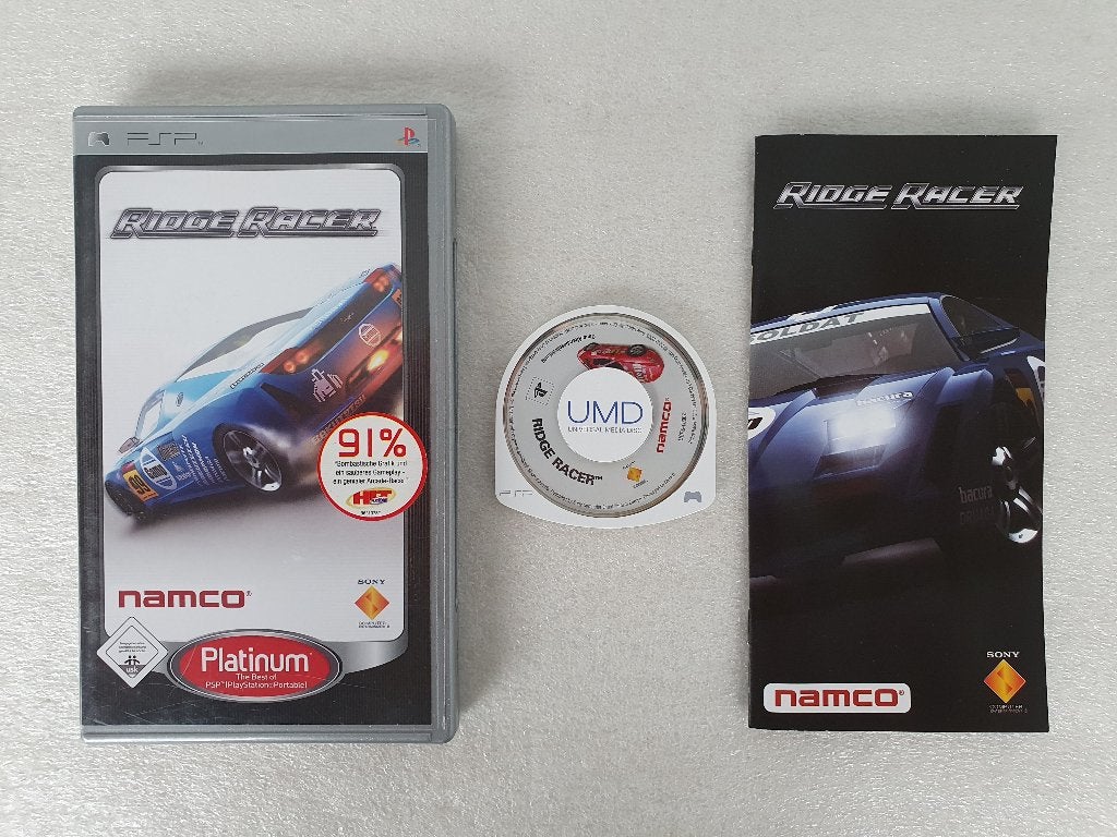PSP: Ridge Racer (Platinum), Gebruikt, 1 speler, Racen en Vliegen, Ophalen of Verzenden