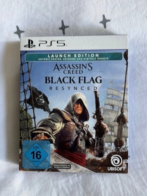 Assassin's Creed Black Flag Resynced PS5 Launch Edition, Avontuur en Actie, Online, 1 speler, Ophalen of Verzenden