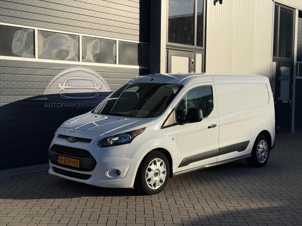Ford Transit Connect 1.5 TDCI L2 Trend Apple Carplay, Airco,, Auto's, Bestelauto's, Gebruikt, 4 cilinders, Wit, Origineel Nederlands