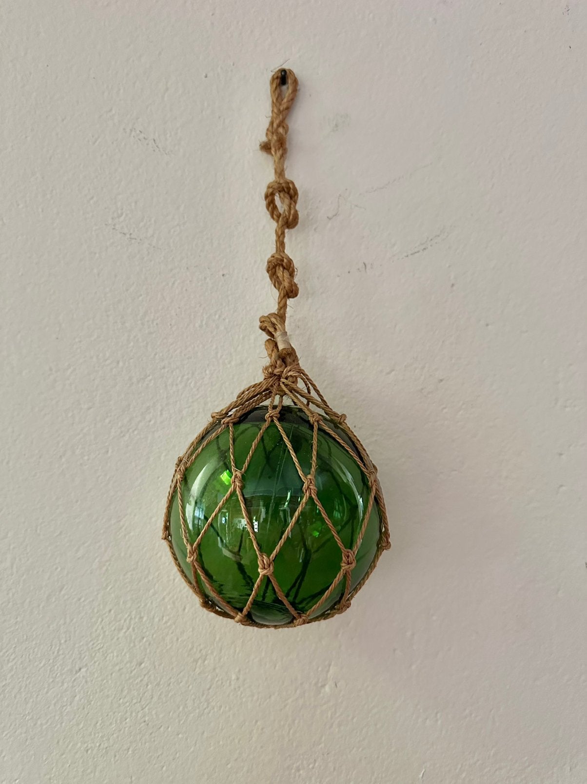 Groene vissersbol, Antiek en Kunst, Ophalen of Verzenden