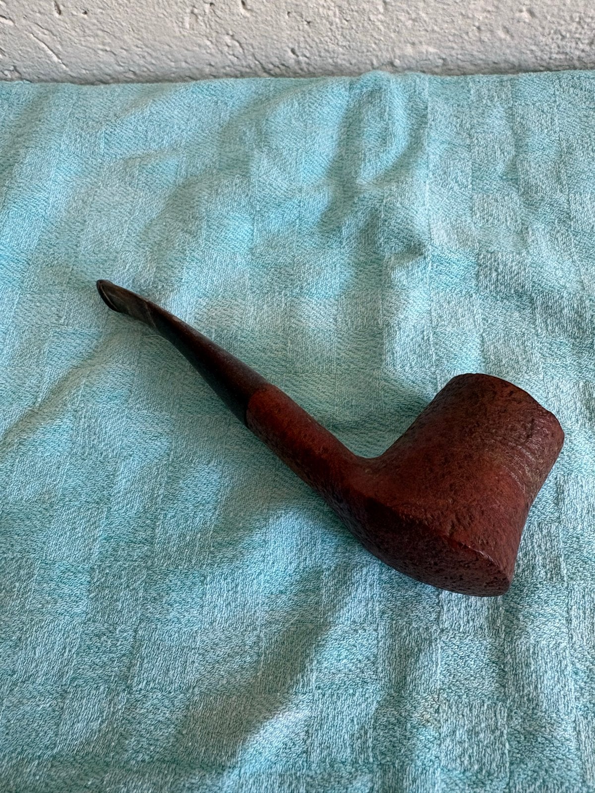 Vintage houten pijp - Klassiek model, Verzamelen, Rookartikelen, Aanstekers en Luciferdoosjes, Ophalen, Gebruikt, (Water)pijp